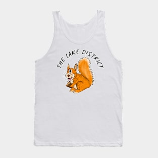 The Lake District Red Squirrel Cumbria Tank Top